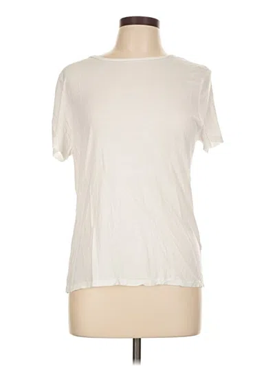 Pre-owned Na-kd Short Sleeve T-shirt In White