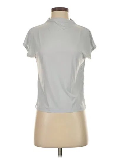 Pre-owned Na-kd Short Sleeve Turtleneck In Silver