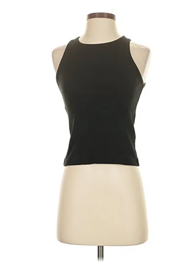 Pre-owned Na-kd Tank Top Black Halter Neckline Tops