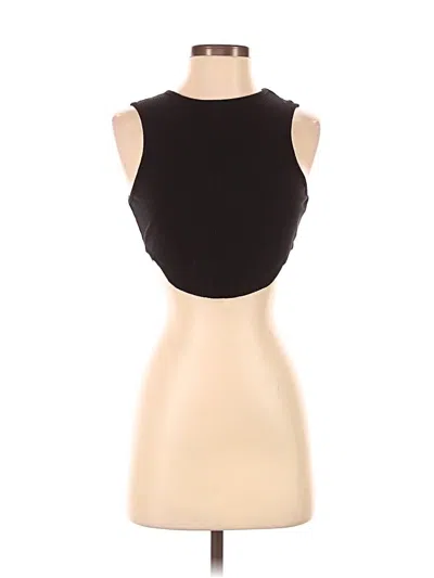 Pre-owned Na-kd Tube Top Black Strapless Neckline Tops