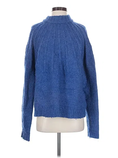 Pre-owned Na-kd Turtleneck Sweater In Blue