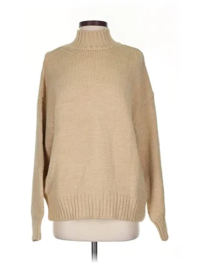 Pre-owned Na-kd Turtleneck Sweater In Brown