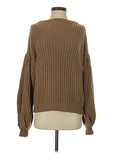 Pre-owned Na-kd Turtleneck Sweater In Brown