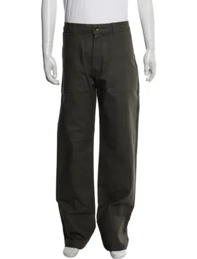 Pre-owned Naked & Famous Cargo Pants In Green