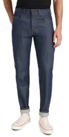 Naked & Famous Easy Guy Natural Indigo Selvedge Jeans Natural Indigo In Natural Indigo