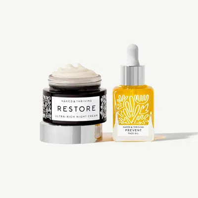 Naked & Thriving Advanced Anti-aging Duo: For Fewer Visible Wrinkles In Transparent