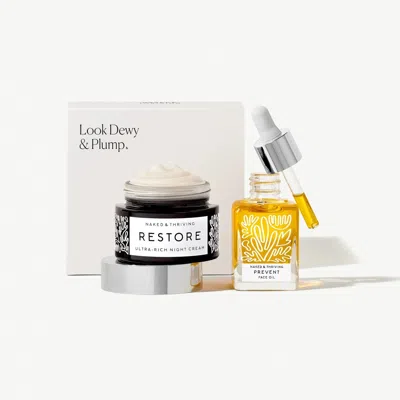 Naked & Thriving Advanced Anti-aging Duo: For Fewer Visible Wrinkles In Transparent