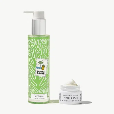 Naked & Thriving Anniversary Bundle: Refresh + Mini Nourish: Gently Cleanse & Support The Skin Barrier