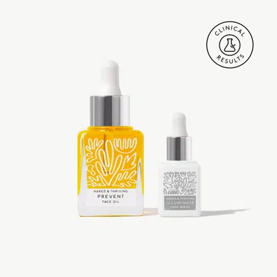 Naked & Thriving Bright & Balanced Duo:quench Dryness & Fade Fine Lines