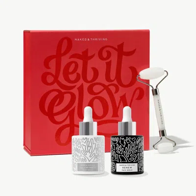 Naked & Thriving Bright Complexion Set: For A Brighter Look In Transparent
