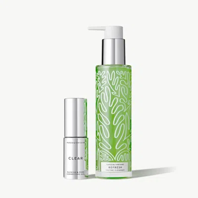 Naked & Thriving Clear Complexion Essentials:  Visibly Smooth & Even Skin In Transparent