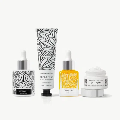 Naked & Thriving Daytime Replenish Routine: Support Skin's Barrier For The Day Ahead In Transparent