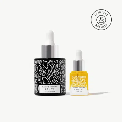 Naked & Thriving Fresh & Firm Duo:refine Texture & Balance Tone In Transparent