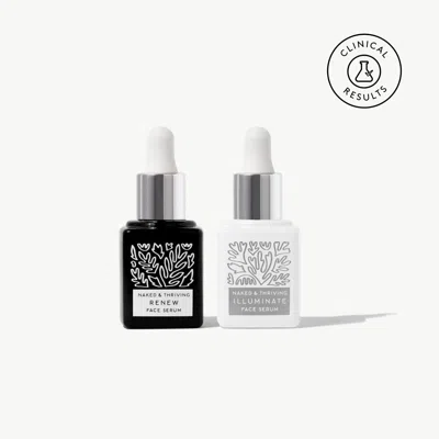 Naked & Thriving Mini Wrinkle-fighter Set: Renew, Illuminate