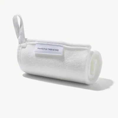 Naked & Thriving Polishing Face Cloth: A Smooth Complexion Starts Here In Transparent