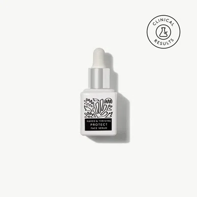 Naked & Thriving Protect Antioxidant Face Serum In Transparent