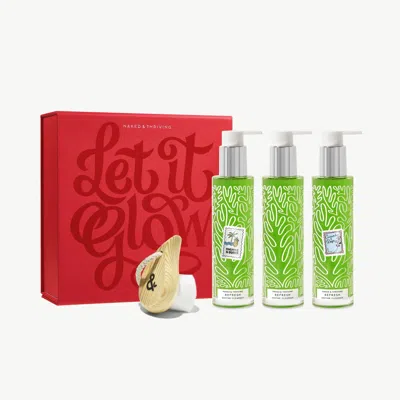 Naked & Thriving Refresh Cleanser Collection: Cleanse, Polish, Glow