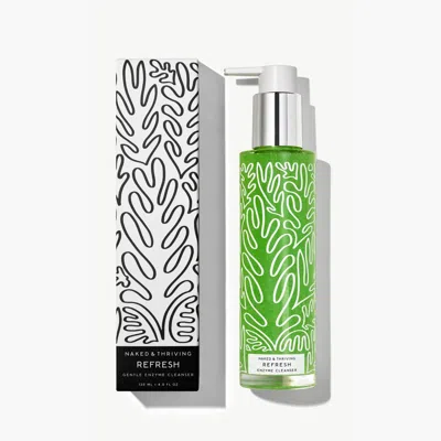 Naked & Thriving Refresh Gentle Enzyme Cleanser In Green