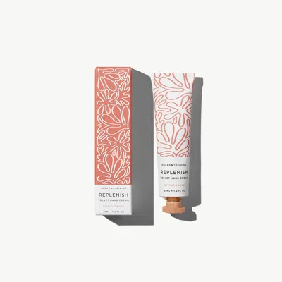 Naked & Thriving Replenish Velvet Hand Cream In Orange