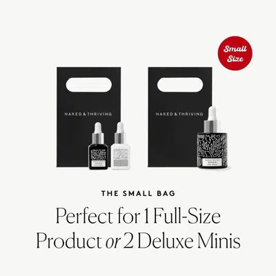 Naked & Thriving Signature Gift Bag: Gift Gorgeously In Transparent