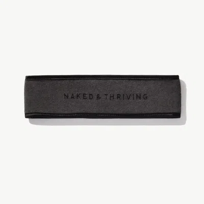 Naked & Thriving Spa Headband In Black