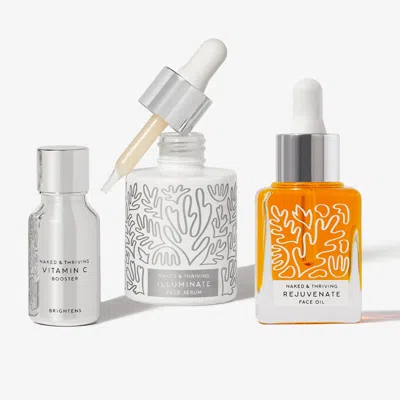 Naked & Thriving Super Glow Trio: Illuminate, Rejuvenate, Vitamin C Booster In Multi