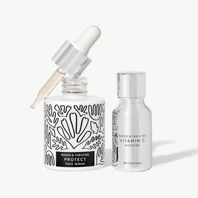Naked & Thriving Supercharged Serum Set: Protect, Vitamin C Booster In Multi