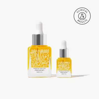 Naked & Thriving The Prevent Duo:shield Against Visible Signs Of Aging In Yellow