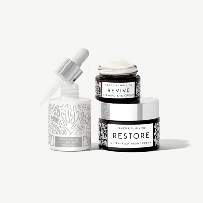 Naked & Thriving The Retinol-alternative Trio: For Skin That Looks Firm & Even In Transparent