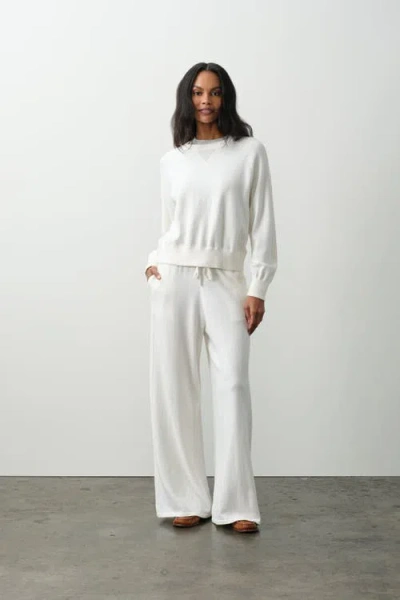 Naked Cashmere Ashlyn Cotton Cashmere Track Pants In Neutral