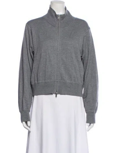 Pre-owned Naked Cashmere Bomber Jacket In Gray