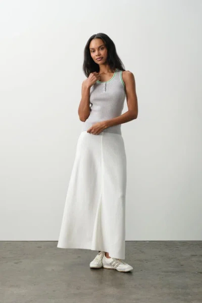 Naked Cashmere Camille Cotton Cashmere Tank In Gray