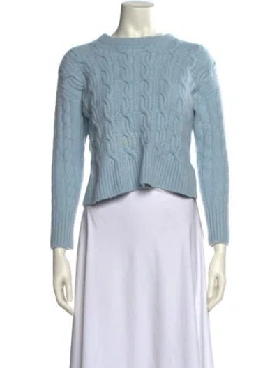 Pre-owned Naked Cashmere Cashmere Crew Neck Sweater In Blue