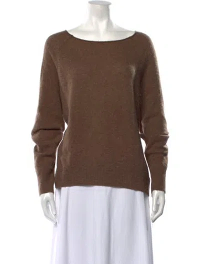 Pre-owned Naked Cashmere Cashmere Crew Neck Sweater In Brown