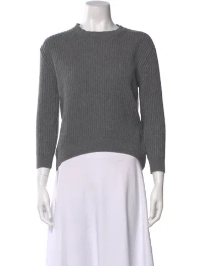 Pre-owned Naked Cashmere Cashmere Crew Neck Sweater In Gray