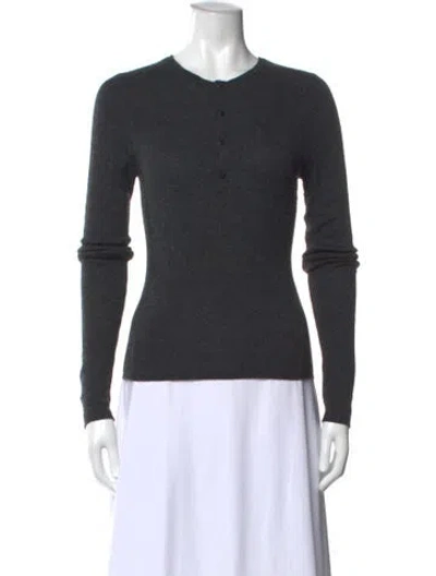 Pre-owned Naked Cashmere Cashmere Crew Neck Sweater In Gray
