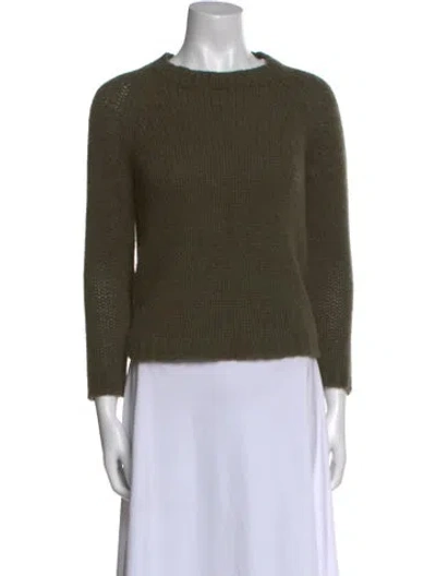 Pre-owned Naked Cashmere Cashmere Crew Neck Sweater In Green