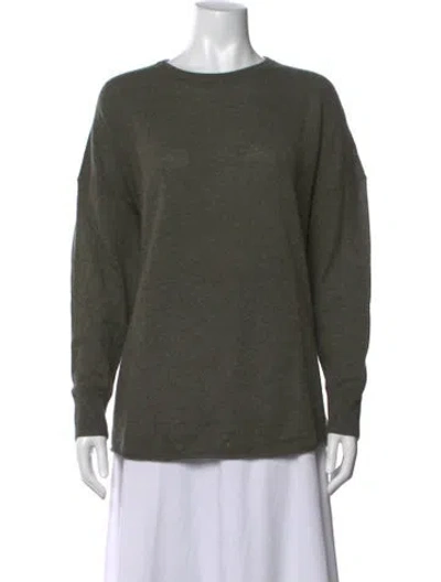 Pre-owned Naked Cashmere Cashmere Crew Neck Sweater In Green