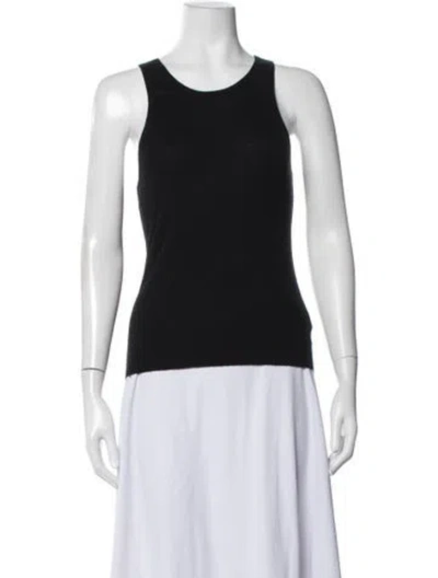 Pre-owned Naked Cashmere Cashmere Crew Neck Top In Black