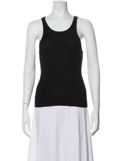 Pre-owned Naked Cashmere Cashmere Crew Neck Top In Black