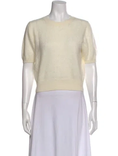 Pre-owned Naked Cashmere Cashmere Crew Neck Top In Neutral