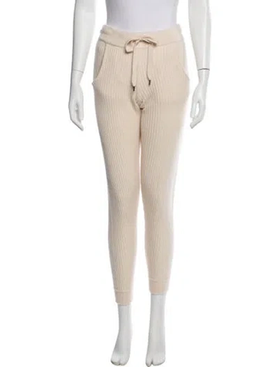 Pre-owned Naked Cashmere Cashmere Cutout Accent Sweatpants In Neutral