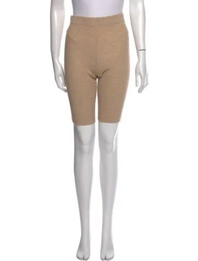 Pre-owned Naked Cashmere Cashmere Knee-length Shorts W/ Tags In Neutral