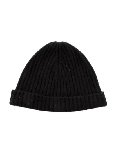 Pre-owned Naked Cashmere Cashmere Knit Beanie In Black