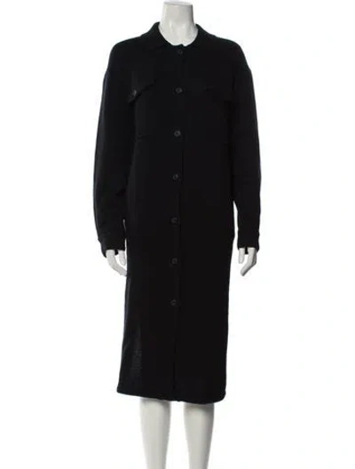 Pre-owned Naked Cashmere Cashmere Midi Length Dress In Black