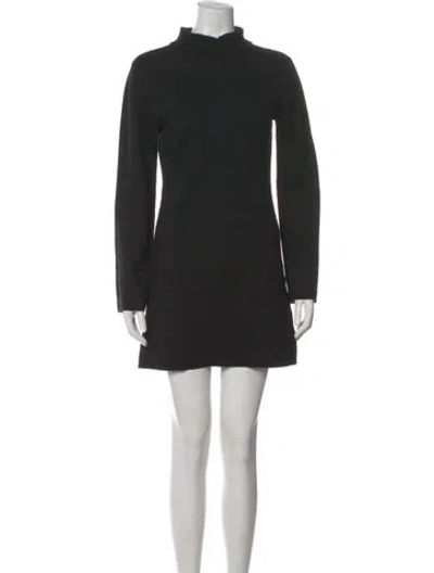 Pre-owned Naked Cashmere Cashmere Mini Dress In Black