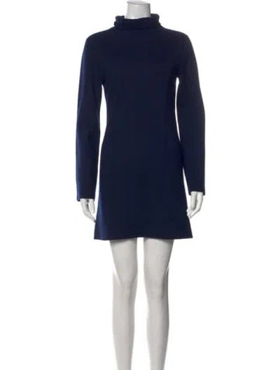 Pre-owned Naked Cashmere Cashmere Mini Dress In Blue
