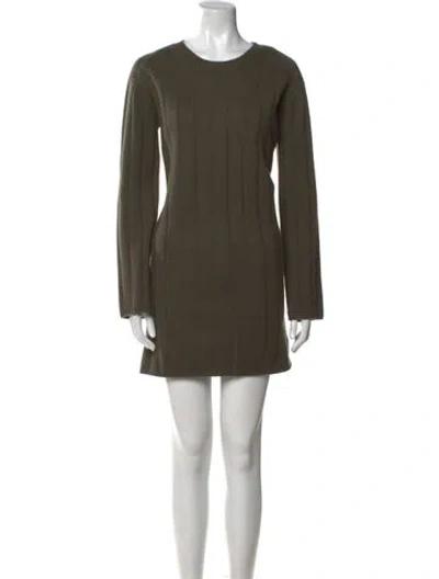 Pre-owned Naked Cashmere Cashmere Mini Dress In Green