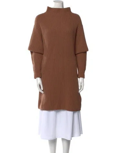 Pre-owned Naked Cashmere Cashmere Mini Dress In Neutral