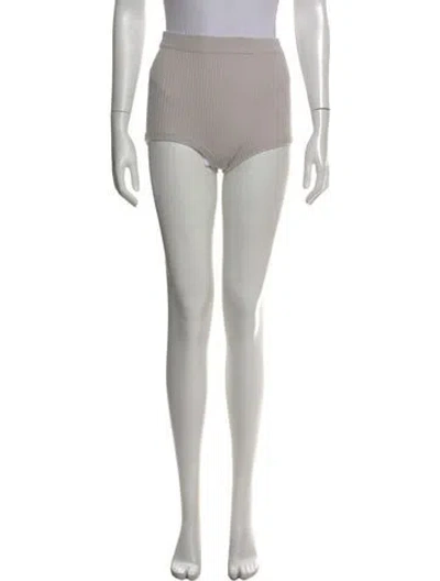 Pre-owned Naked Cashmere Cashmere Mini Shorts In Gray